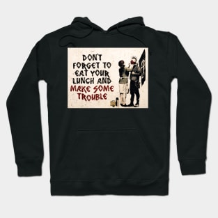 Banksy Anarchist Mom Don't Forget Your Scarf Hoodie